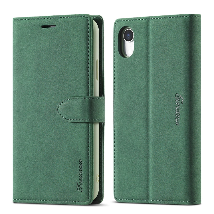 Forwenw F1 Series Matte Strong Magnetism Horizontal Flip Leather Case with Holder & Card Slots & Wallet & Photo Frame, For iPhone XR Forwenw F1 Series Matte Strong Magnetism Horizontal Flip Leather Case with Holder & Card Slots & Wallet & Photo Frame, For iPhone XR