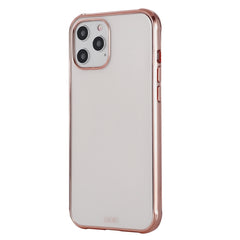 GEBEI Plating TPU Shockproof Protective Case, For iPhone 12 / 12 Pro, For iPhone 12 Pro Max