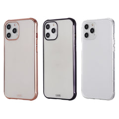 GEBEI Plating TPU Shockproof Protective Case, For iPhone 12 / 12 Pro, For iPhone 12 Pro Max
