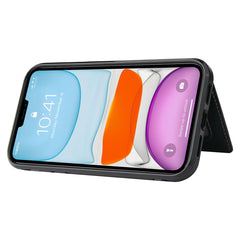 PU + TPU + PC Shockproof Back Cover Case with Card Slot & Holder, For iPhone 11, For iPhone 11 Pro, For iPhone 11 Pro Max, For iPhone 12 mini