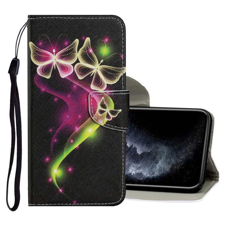 Coloured Drawing Pattern Horizontal Flip PU Leather Case with Holder & Card Slots & Wallet & Lanyard, For iPhone 11 Pro Coloured Drawing Pattern Horizontal Flip PU Leather Case with Holder & Card Slots & Wallet & Lanyard, For iPhone 11 Pro