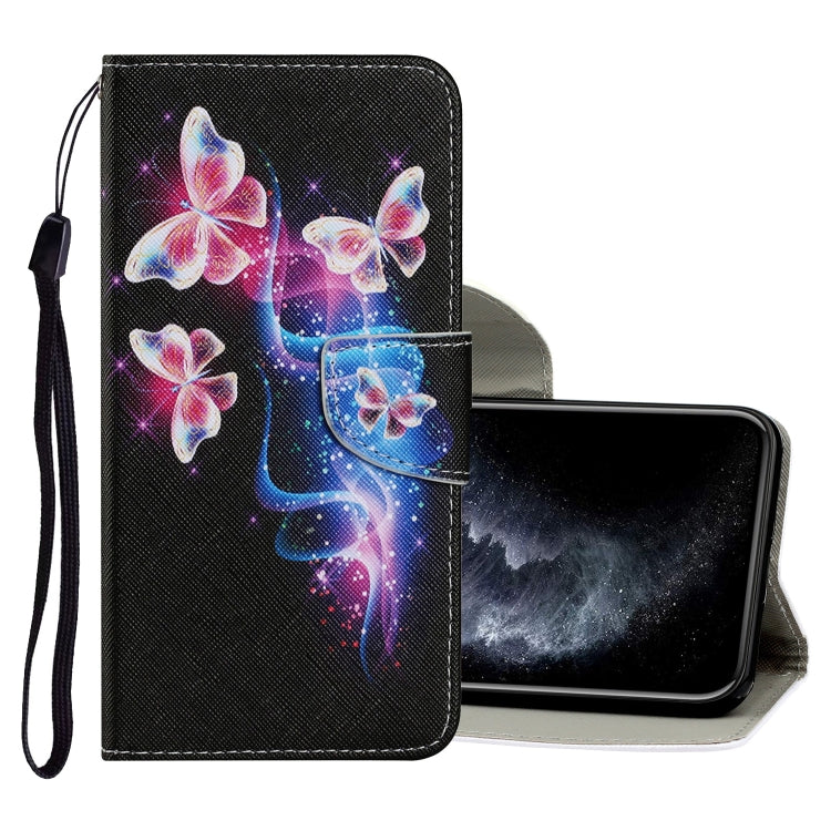 Coloured Drawing Pattern Horizontal Flip PU Leather Case with Holder & Card Slots & Wallet & Lanyard, For iPhone 11 Pro Coloured Drawing Pattern Horizontal Flip PU Leather Case with Holder & Card Slots & Wallet & Lanyard, For iPhone 11 Pro