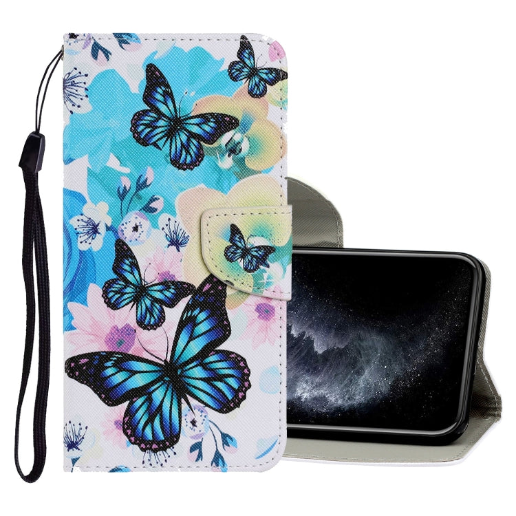 Coloured Drawing Pattern Horizontal Flip PU Leather Case with Holder & Card Slots & Wallet & Lanyard, For iPhone 11 Pro Coloured Drawing Pattern Horizontal Flip PU Leather Case with Holder & Card Slots & Wallet & Lanyard, For iPhone 11 Pro