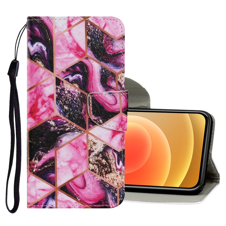Coloured Drawing Pattern Horizontal Flip PU Leather Case with Holder & Card Slots & Wallet & Lanyard, For iPhone 12 mini Coloured Drawing Pattern Horizontal Flip PU Leather Case with Holder & Card Slots & Wallet & Lanyard, For iPhone 12 mini