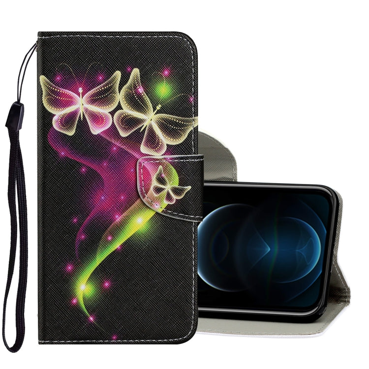 Coloured Drawing Pattern Horizontal Flip PU Leather Case with Holder & Card Slots & Wallet & Lanyard, For iPhone 12 Pro Max Coloured Drawing Pattern Horizontal Flip PU Leather Case with Holder & Card Slots & Wallet & Lanyard, For iPhone 12 Pro Max
