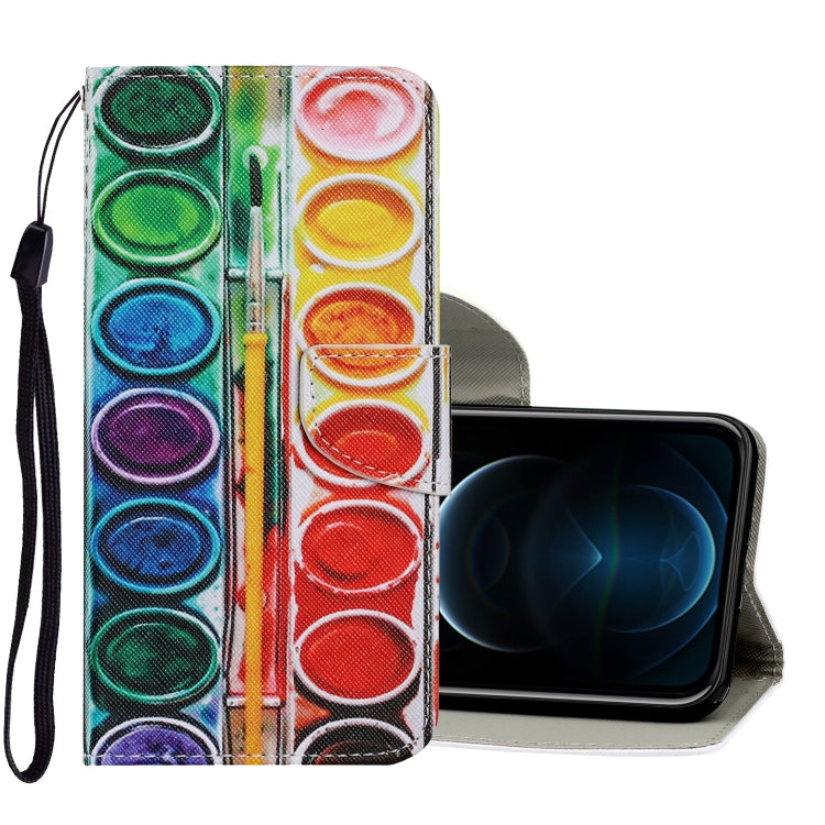 Coloured Drawing Pattern Horizontal Flip PU Leather Case with Holder & Card Slots & Wallet & Lanyard, For iPhone 12 Pro Max Coloured Drawing Pattern Horizontal Flip PU Leather Case with Holder & Card Slots & Wallet & Lanyard, For iPhone 12 Pro Max