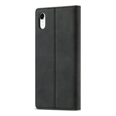 LC.IMEEKE Strong Magnetism Ultra-thin Horizontal Flip Shockproof Matte TPU + PU Leather Case with Holder & Card Slots & Wallet, For iPhone XR, For iPhone XS Max, For iPhone 6 / 6s, For iPhone 6 Plus / 6s Plus