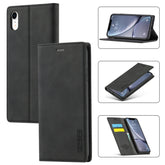 LC.IMEEKE Strong Magnetism Ultra-thin Horizontal Flip Shockproof Matte TPU + PU Leather Case with Holder & Card Slots & Wallet, For iPhone XR, For iPhone XS Max, For iPhone 6 / 6s, For iPhone 6 Plus / 6s Plus