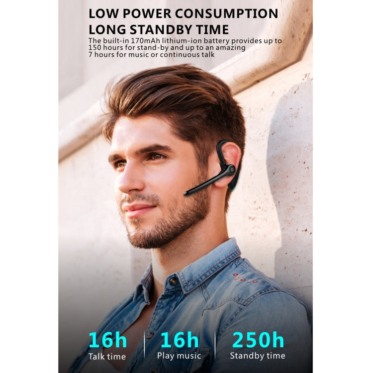 Auriculares Bluetooth F910 con reducción de ruido y micrófono doble, estilo colgante, Bluetooth 5.0 Auriculares Bluetooth F910 con reducción de ruido y micrófono doble, estilo colgante, Bluetooth 5.0