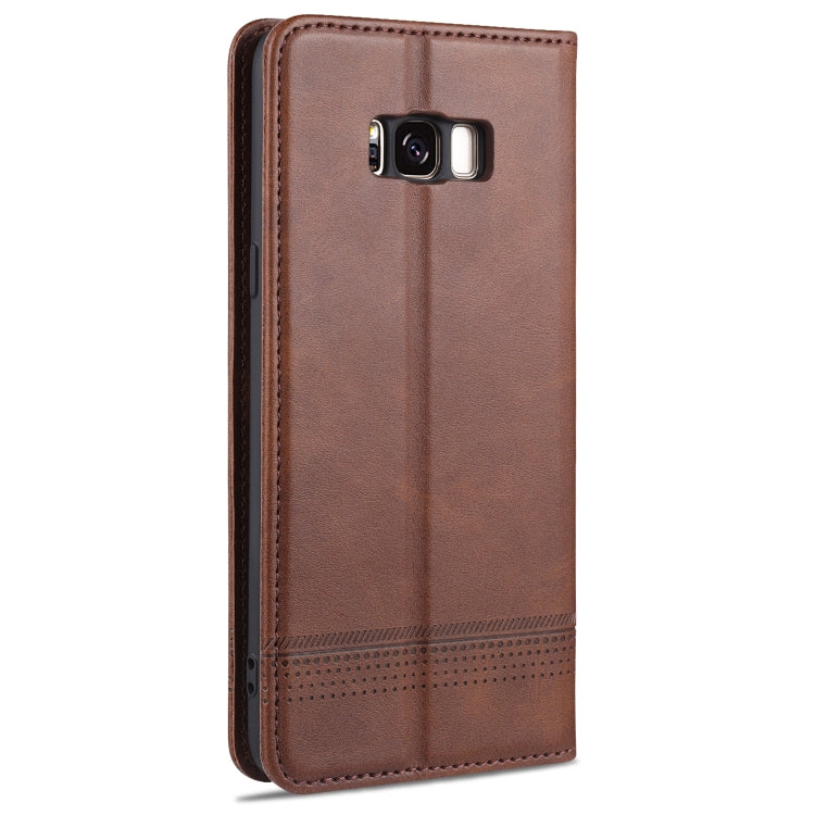 AZNS Magnetic Calf Texture Horizontal Flip Leather Case with Card Slots & Holder & Wallet, For Samsung Galaxy S8, For Samsung Galaxy S8+, For Samsung Galaxy S9, For Samsung Galaxy S9+ AZNS Magnetic Calf Texture Horizontal Flip Leather Case with Card Slots & Holder & Wallet, For Samsung Galaxy S8, For Samsung Galaxy S8+, For Samsung Galaxy S9, For Samsung Galaxy S9+