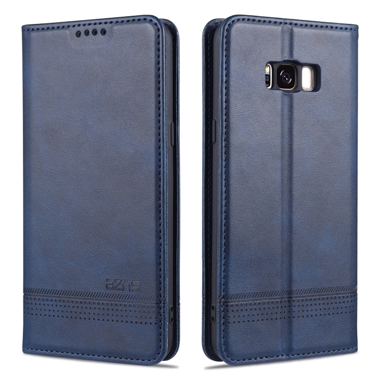 AZNS Magnetic Calf Texture Horizontal Flip Leather Case with Card Slots & Holder & Wallet, For Samsung Galaxy S8, For Samsung Galaxy S8+, For Samsung Galaxy S9, For Samsung Galaxy S9+ AZNS Magnetic Calf Texture Horizontal Flip Leather Case with Card Slots & Holder & Wallet, For Samsung Galaxy S8, For Samsung Galaxy S8+, For Samsung Galaxy S9, For Samsung Galaxy S9+
