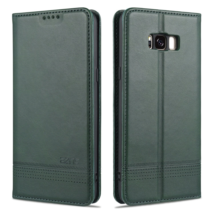 AZNS Magnetic Calf Texture Horizontal Flip Leather Case with Card Slots & Holder & Wallet, For Samsung Galaxy S8, For Samsung Galaxy S8+, For Samsung Galaxy S9, For Samsung Galaxy S9+ AZNS Magnetic Calf Texture Horizontal Flip Leather Case with Card Slots & Holder & Wallet, For Samsung Galaxy S8, For Samsung Galaxy S8+, For Samsung Galaxy S9, For Samsung Galaxy S9+