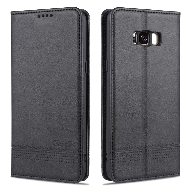 AZNS Magnetic Calf Texture Horizontal Flip Leather Case with Card Slots & Holder & Wallet, For Samsung Galaxy S8, For Samsung Galaxy S8+, For Samsung Galaxy S9, For Samsung Galaxy S9+ AZNS Magnetic Calf Texture Horizontal Flip Leather Case with Card Slots & Holder & Wallet, For Samsung Galaxy S8, For Samsung Galaxy S8+, For Samsung Galaxy S9, For Samsung Galaxy S9+