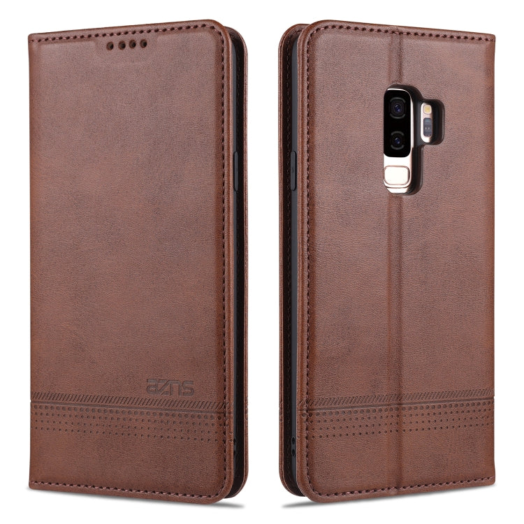 AZNS Magnetic Calf Texture Horizontal Flip Leather Case with Card Slots & Holder & Wallet, For Samsung Galaxy S8, For Samsung Galaxy S8+, For Samsung Galaxy S9, For Samsung Galaxy S9+ AZNS Magnetic Calf Texture Horizontal Flip Leather Case with Card Slots & Holder & Wallet, For Samsung Galaxy S8, For Samsung Galaxy S8+, For Samsung Galaxy S9, For Samsung Galaxy S9+