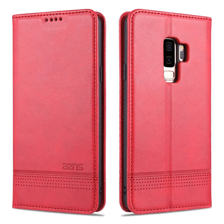 AZNS Magnetic Calf Texture Horizontal Flip Leather Case with Card Slots & Holder & Wallet, For Samsung Galaxy S8, For Samsung Galaxy S8+, For Samsung Galaxy S9, For Samsung Galaxy S9+ AZNS Magnetic Calf Texture Horizontal Flip Leather Case with Card Slots & Holder & Wallet, For Samsung Galaxy S8, For Samsung Galaxy S8+, For Samsung Galaxy S9, For Samsung Galaxy S9+