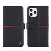 GEBEI Top-grain Leather Horizontal Flip Protective Case with Holder & Card Slots & Wallet & Photo Frame, For iPhone 12 mini, For iPhone 12 / 12 Pro, For iPhone 12 Pro Max