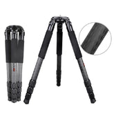 BEXIN ST424C Rugged Camcorder Photographic Carbon Fiber Big Tripod, Max Tube: 40mm, ST424C