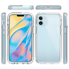 Funda protectora de PC+TPU de dos colores con cambio gradual y alta transparencia a prueba de golpes, para iPhone 12 mini, para iPhone 12/12 Pro, para iPhone 12 Pro Max