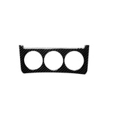 Car Carbon Fiber Radio Air Conditioning Console Decorative Sticker for Nissan 350z 2006-2009