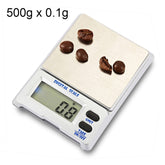 M-18 500g x 0.1g High Accuracy Digital Electronic Jewelry Scale Balance Device with 1.5 inch LCD Screen