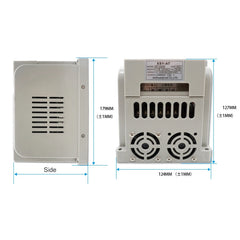 AT1-2200X 2,2 KW 220 V Einphasen-Eingang Dreiphasen-Ausgang Wechselrichter-Motorregler, AT1-2200X