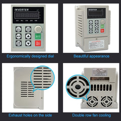 AT1-0450X 0.45KW 220V Single-phase Input Three-phase Output Inverter Motor Governor