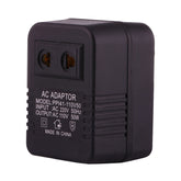 220 V auf 110 V 50 W AC-Steckdosenadapter, EU/US-Stecker auf US-Stecker, 220 V auf 110 V 50 W.