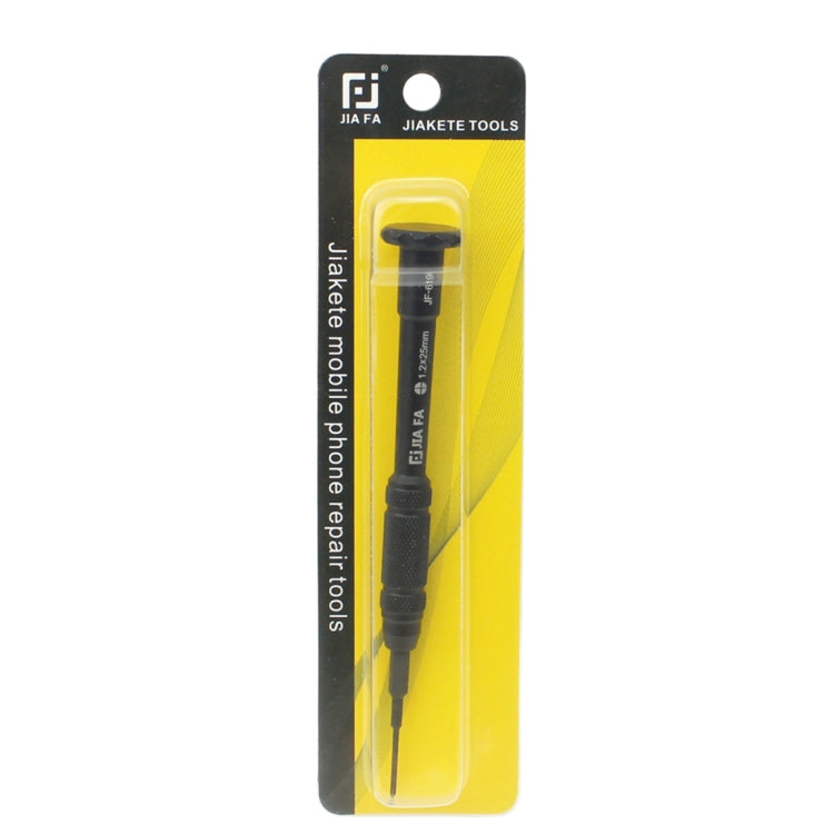JIAFA JF-619-2.5 Hollow Cross Tip 2.5 x 30mm Repair Middle Bezel Screwdriver for iPhone, 2.5 Hollow Cross JIAFA JF-619-2.5 Hollow Cross Tip 2.5 x 30mm Repair Middle Bezel Screwdriver for iPhone, 2.5 Hollow Cross