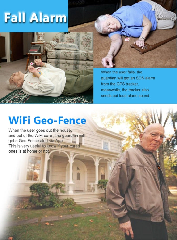 REACHFAR V28 Necklace Style GSM Mini LBS WiFi AGPS Tracker SOS Communicator, RF-V28 REACHFAR V28 Necklace Style GSM Mini LBS WiFi AGPS Tracker SOS Communicator, RF-V28