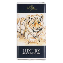 Meg Hawkins Tiger Cub design milk chocolate bar