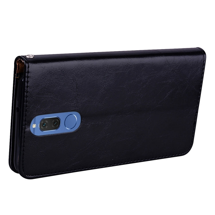For Huawei Mate 10 Lite & Nova 2i Business Style Oil Wax Texture Horizontal Flip Leather Case with Holder & Card Slots & Wallet For Huawei Mate 10 Lite & Nova 2i Business Style Oil Wax Texture Horizontal Flip Leather Case with Holder & Card Slots & Wallet