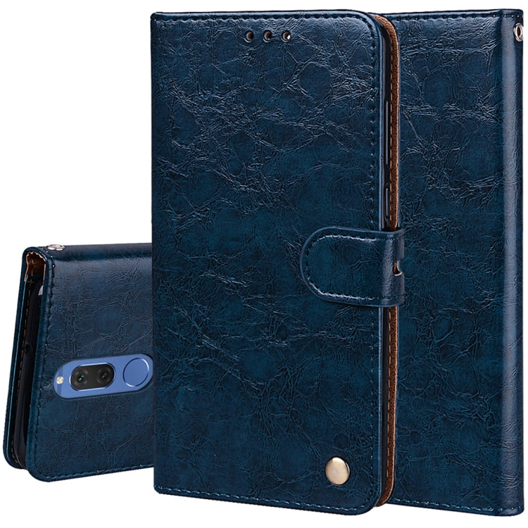 For Huawei Mate 10 Lite & Nova 2i Business Style Oil Wax Texture Horizontal Flip Leather Case with Holder & Card Slots & Wallet For Huawei Mate 10 Lite & Nova 2i Business Style Oil Wax Texture Horizontal Flip Leather Case with Holder & Card Slots & Wallet
