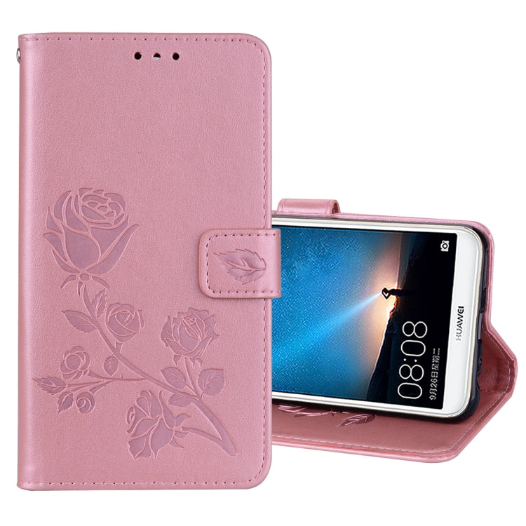 For Huawei Mate 10 Lite Rose Embossed Horizontal Flip Environmental PU Leather Case with Holder & Card Slots & Wallet For Huawei Mate 10 Lite Rose Embossed Horizontal Flip Environmental PU Leather Case with Holder & Card Slots & Wallet
