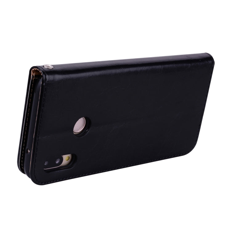For Huawei P20 Lite Business Style Oil Wax Texture Horizontal Flip Leather Case with Holder & Card Slots & Wallet For Huawei P20 Lite Business Style Oil Wax Texture Horizontal Flip Leather Case with Holder & Card Slots & Wallet