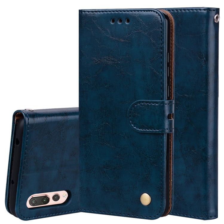 For Huawei P20 Pro Business Style Oil Wax Texture Horizontal Flip Leather Case with Holder & Card Slots & Wallet For Huawei P20 Pro Business Style Oil Wax Texture Horizontal Flip Leather Case with Holder & Card Slots & Wallet