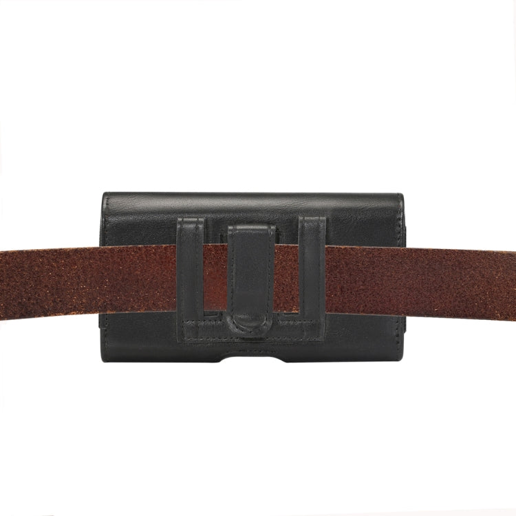 Men Lambskin Texture Multi-functional Universal Mobile Phone Waist Pack Leather Case for 6.9 Inch or Below Smartphones, with Card slot Men Lambskin Texture Multi-functional Universal Mobile Phone Waist Pack Leather Case for 6.9 Inch or Below Smartphones, with Card slot