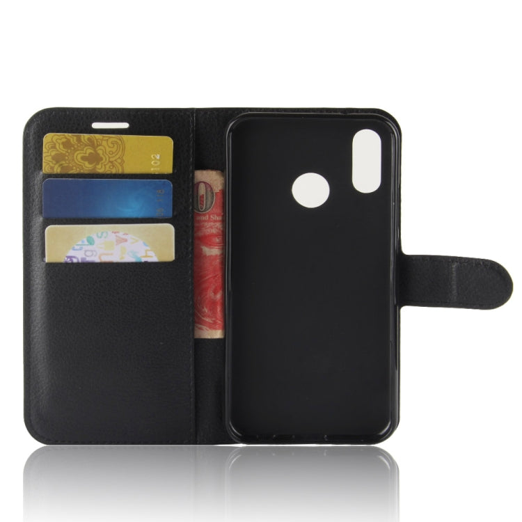 Litchi Texture Horizontal Flip Leather Case for Huawei P30 Lite, with Wallet & Holder & Card Slots Litchi Texture Horizontal Flip Leather Case for Huawei P30 Lite, with Wallet & Holder & Card Slots