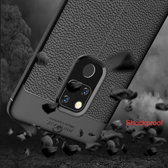 Litchi Texture TPU Shockproof Case for Huawei Mate 20