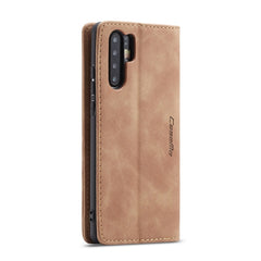 CaseMe-013 Multifunctional Retro Frosted Horizontal Flip Leather Case for Huawei P30 Pro, with Card Slot & Holder & Wallet, For Huawei P30 Pro