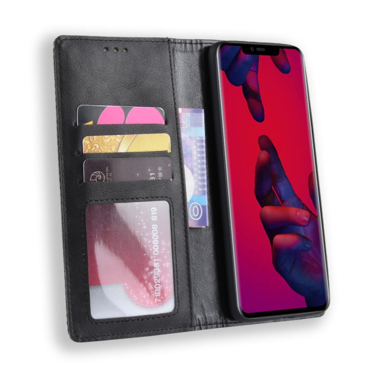 Magnetic Buckle Retro Texture Horizontal Flip Leather Case for Huawei Mate 20 Pro, with Holder & Card Slots & Wallet Magnetic Buckle Retro Texture Horizontal Flip Leather Case for Huawei Mate 20 Pro, with Holder & Card Slots & Wallet