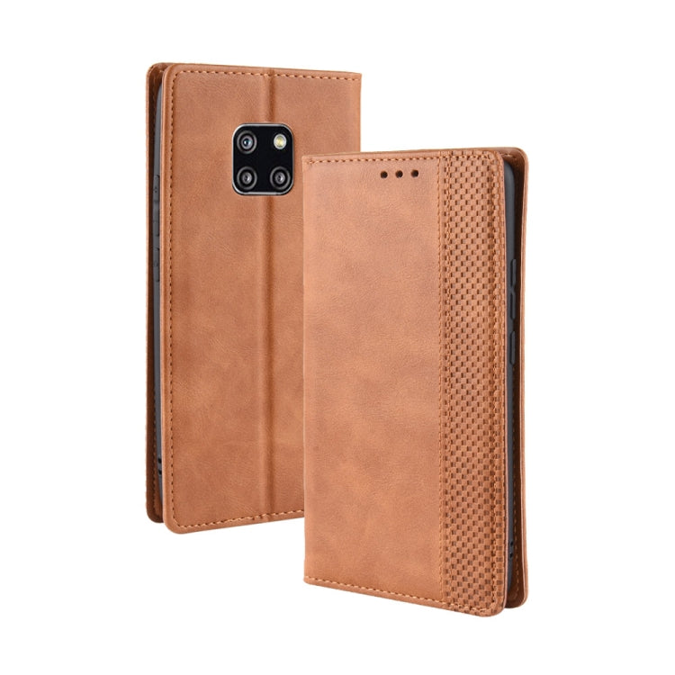 Magnetic Buckle Retro Texture Horizontal Flip Leather Case for Huawei Mate 20 Pro, with Holder & Card Slots & Wallet Magnetic Buckle Retro Texture Horizontal Flip Leather Case for Huawei Mate 20 Pro, with Holder & Card Slots & Wallet