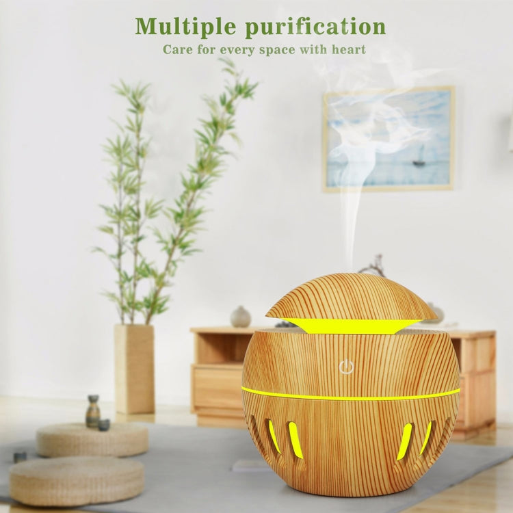 Wood Grain USB Hollowed-out Humidifier Seven Color Aromatherapy Lamp Automatic Alcohol Sprayer with Remote Control(Sky Blue), HC0372A, HC0372B, HC0372C, HC0372D, HC0372F, HC0372G, HC0372H, HC0372I, HC0372J, HC0372K Wood Grain USB Hollowed-out Humidifier Seven Color Aromatherapy Lamp Automatic Alcohol Sprayer with Remote Control(Sky Blue), HC0372A, HC0372B, HC0372C, HC0372D, HC0372F, HC0372G, HC0372H, HC0372I, HC0372J, HC0372K