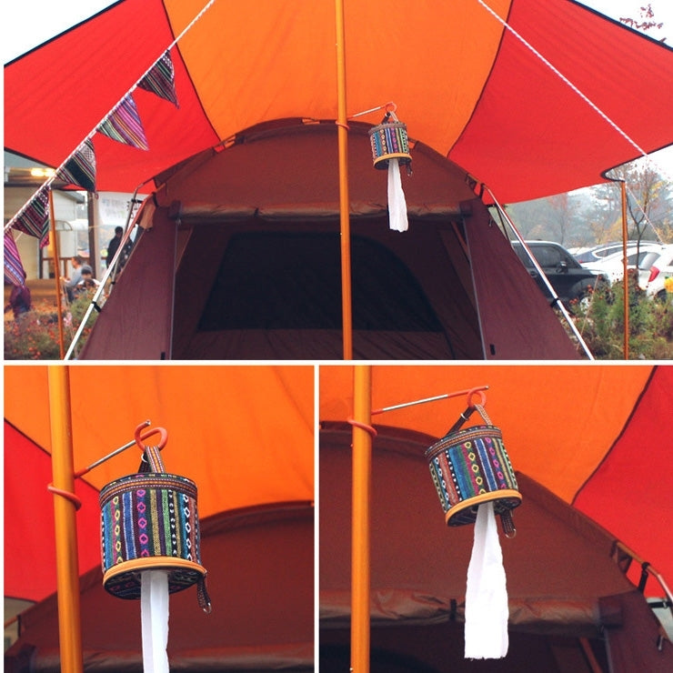 Outdoor Camping Foldable Ethnic Style Cloth Tissue Case Storage Bag, Size: 14.5*13 cm Outdoor Camping Foldable Ethnic Style Cloth Tissue Case Storage Bag, Size: 14.5*13 cm