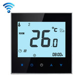 BHT-1000-GA-WIFI 3A Load Water Heating Type Touch LCD Digital WiFi Heating Room Thermostat, Display Clock / Temperature / Periods / Time / Week / Heat etc., BHT-1000 3A (Black), BHT-1000 3A (White)
