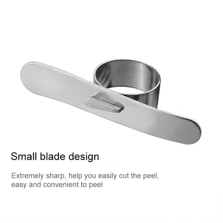 5 PCS Stainless Steel Finger Open Orange Peeler Parer Tool, 5 PCS Stainless Steel 5 PCS Stainless Steel Finger Open Orange Peeler Parer Tool, 5 PCS Stainless Steel