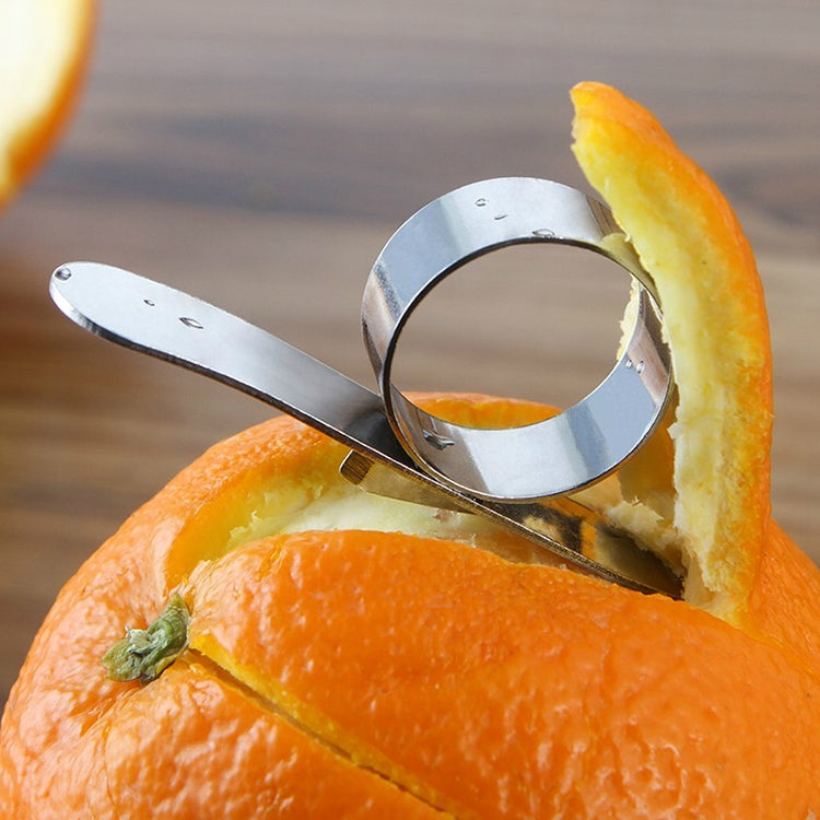 5 PCS Stainless Steel Finger Open Orange Peeler Parer Tool, 5 PCS Stainless Steel 5 PCS Stainless Steel Finger Open Orange Peeler Parer Tool, 5 PCS Stainless Steel