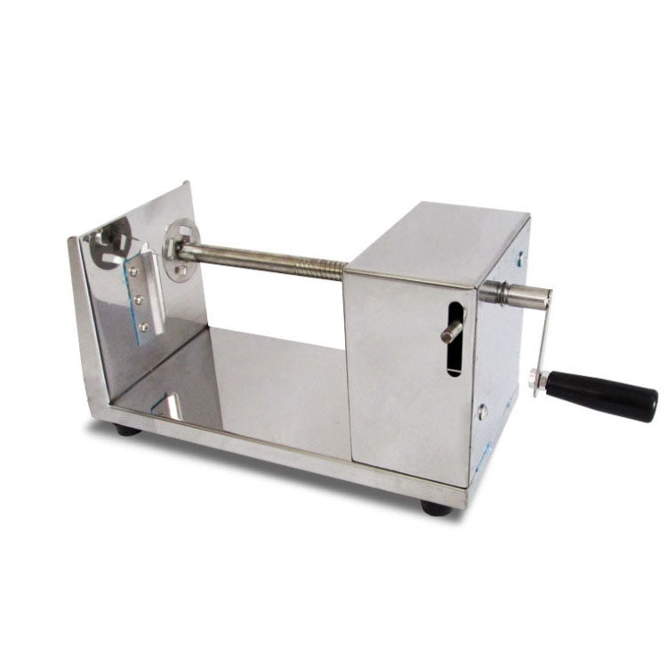 Stainless Steel Manual Spiral Tornado Tower Hand Shake Potato Rotary Chips Twister Slicer Cutter, Hand Shake Stainless Steel Manual Spiral Tornado Tower Hand Shake Potato Rotary Chips Twister Slicer Cutter, Hand Shake