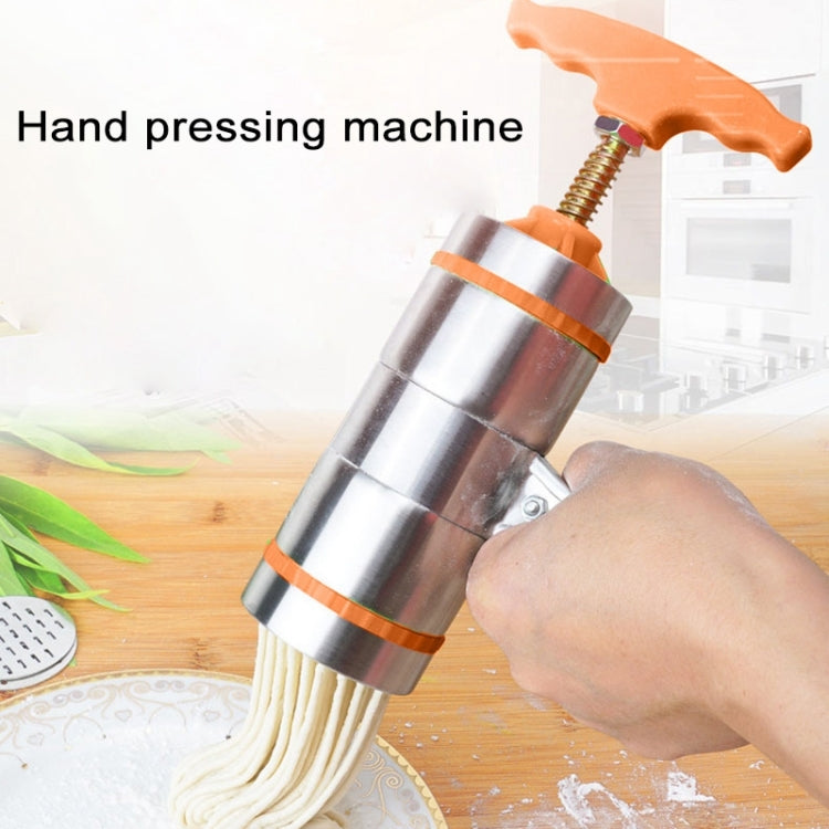 3 Molds Household Manually Small Stainless Steel Pressing Style Handhold Noodle Machine, 3 Molds 3 Molds Household Manually Small Stainless Steel Pressing Style Handhold Noodle Machine, 3 Molds