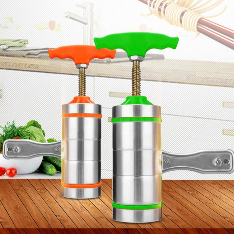 3 Molds Household Manually Small Stainless Steel Pressing Style Handhold Noodle Machine, 3 Molds 3 Molds Household Manually Small Stainless Steel Pressing Style Handhold Noodle Machine, 3 Molds