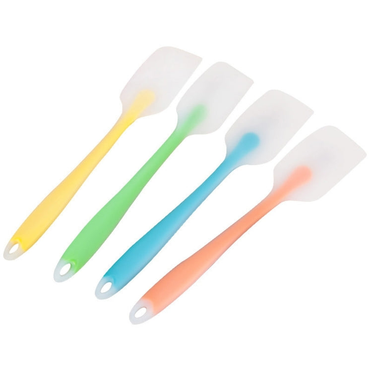 5 PCS Baking Tool Translucent Integrated High Temperature Resistance Cream Silicone Scraper Cake Spatula, Random Color Delivery 5 PCS Baking Tool Translucent Integrated High Temperature Resistance Cream Silicone Scraper Cake Spatula, Random Color Delivery
